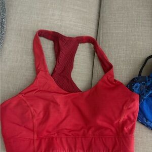 Outdoor Voices Red Bra